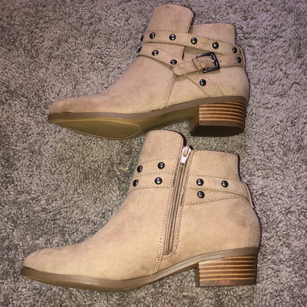 Tan ankle boots, never worn - Picture 4 of 6